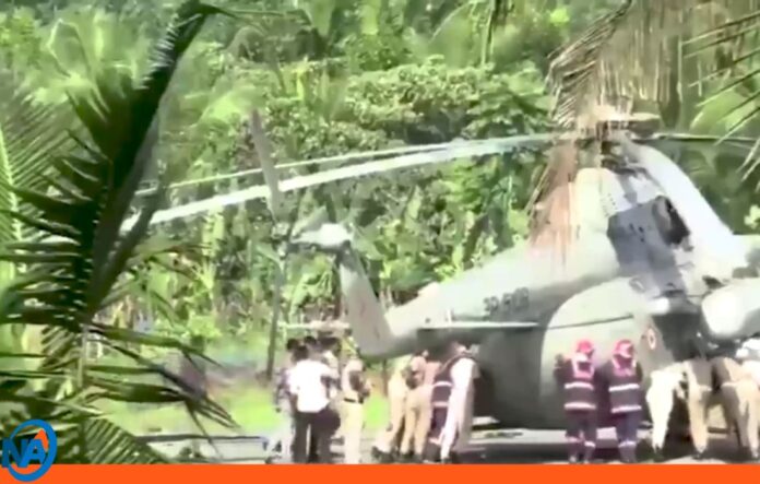Helicóptero Presidenta India