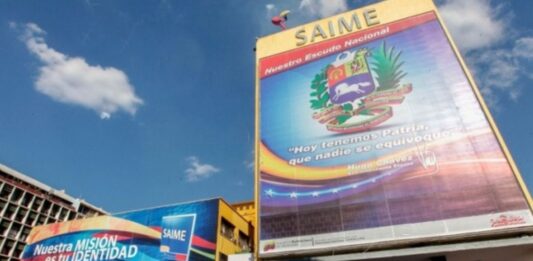 SAIME constancia extranjeros