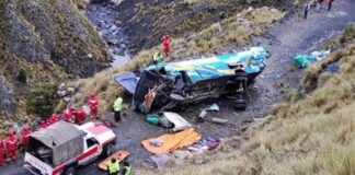 accidente autobús Bolivia