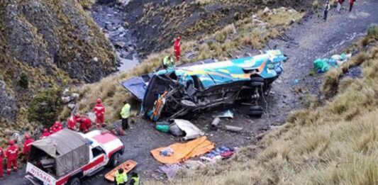 accidente autobús Bolivia