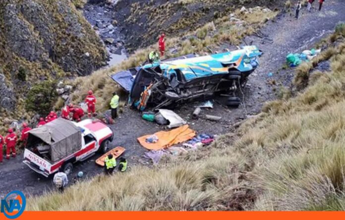 accidente autobús Bolivia