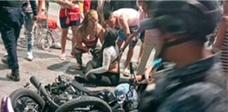 accidente motos Aragua