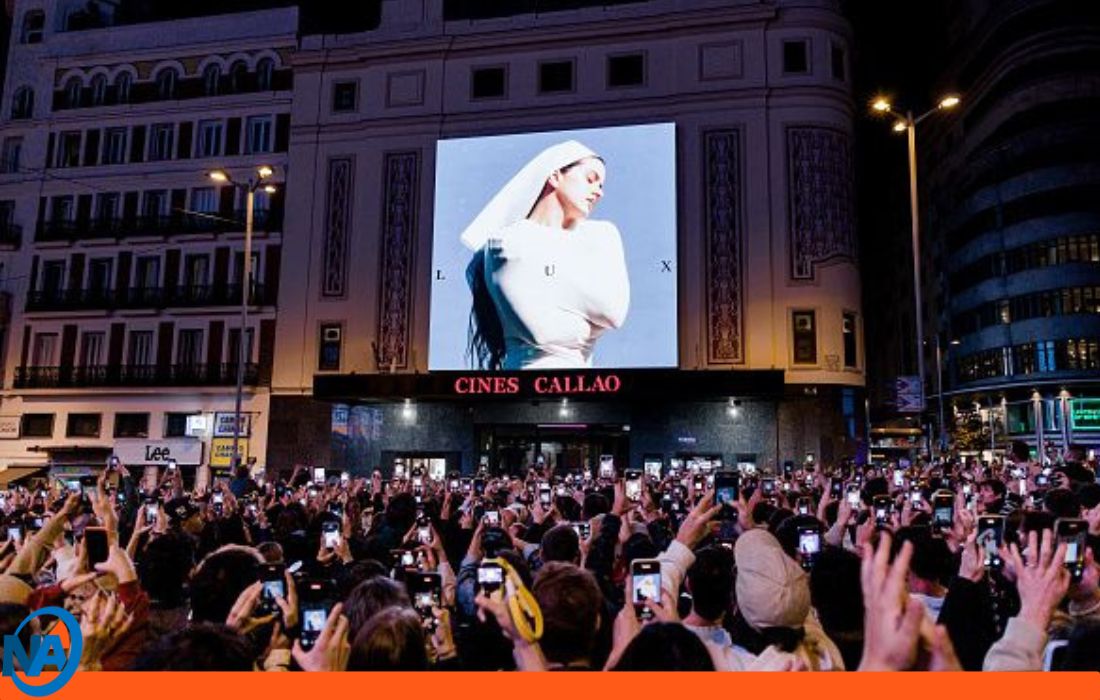 Rosalía centro de Madrid nuevo disco 'Lux'.0