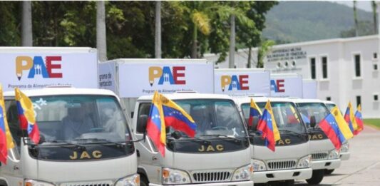 Camiones fortalecer distribución Escolar (PAE)
