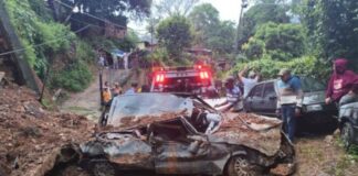 Intensas lluvias dos fallecidos en Caracas