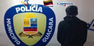 Poliguacara detiene a joven solicitado