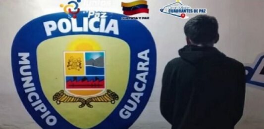 Poliguacara detiene a joven solicitado