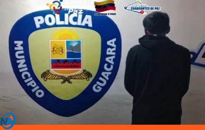 Poliguacara detiene a joven solicitado