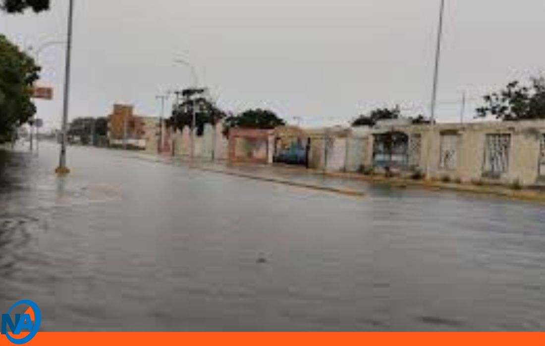 Lluvias intensa dejan calles en Punto Fijo .0