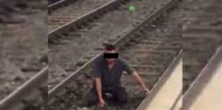 España Hombre se salva ser arrollado el metro