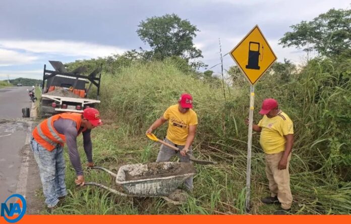 señales preventivas Troncal 002 de Guárico señales preventivas Troncal 002 de Guárico