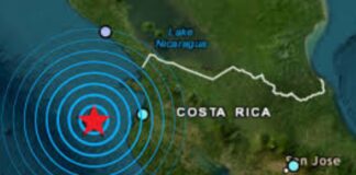 Sismo de magnitud 5.9 Costa Rica