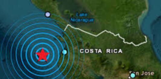 Sismo de magnitud 5.9 Costa Rica