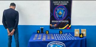 Policarabobo captura mecánico por drogas en Valencia
