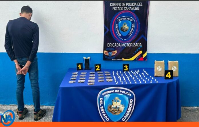 Policarabobo captura mecánico por drogas en Valencia