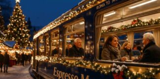 Italia tren nocturno de navidad conecta a Roma