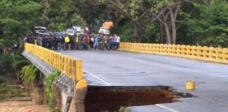 colapso Puente El Corozo Barinas