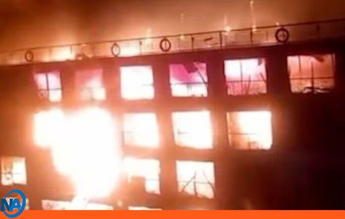 crucero Nilo incendio crucero Nilo incendio