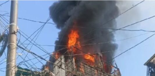 incendio vivienda multifamiliar Caracas