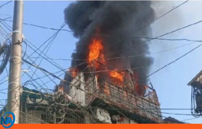 incendio vivienda multifamiliar Caracas incendio vivienda multifamiliar Caracas