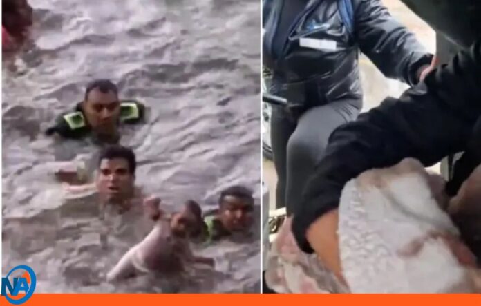 joven arrojó bebé río Bogotá