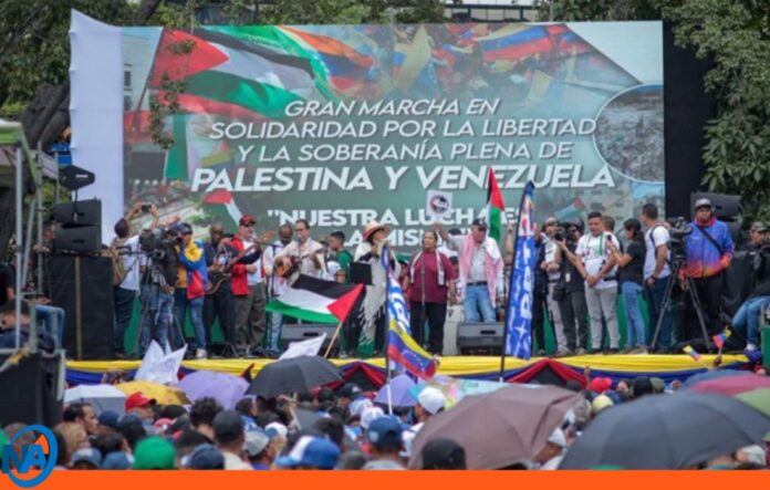 movilización Palestina Caracas movilización Palestina Caracas