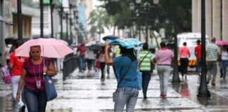 pronóstico Inameh jueves Octubre