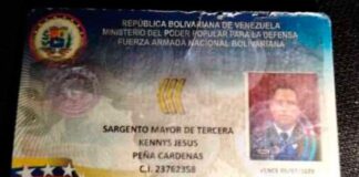 sargento mayor asesinado Cabimas