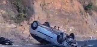 volcamiento vehículo panamericana
