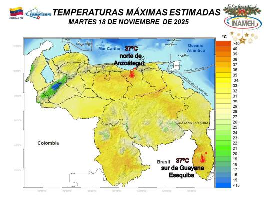 Así amanece Venezuela hoy 18 de noviembre 2