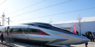 China tren bala