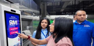 Delcy Rodríguez Metro de Caracas