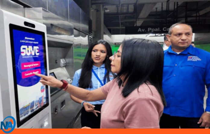 Delcy Rodríguez Metro de Caracas Delcy Rodríguez Metro de Caracas