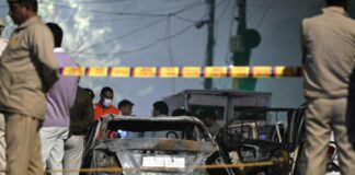 Explosión vehículo Nueva Delhi