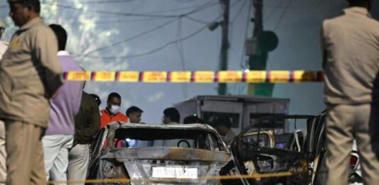 Explosión vehículo Nueva Delhi