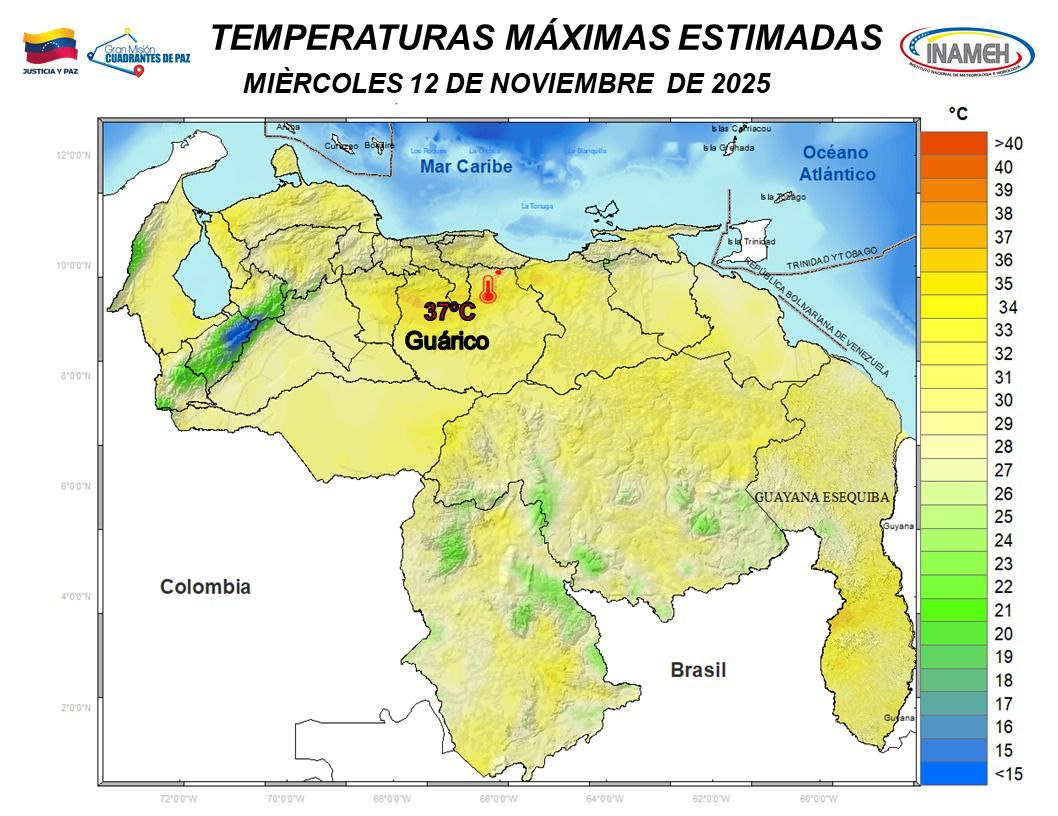 Pronóstico del tiempo en Venezuela-3-3