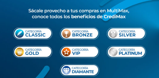 compras en MultiMax con CrediMax
