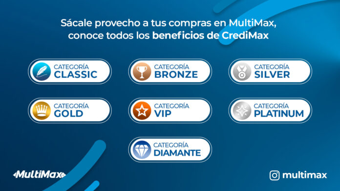 Compra a credito en Multimax con Credimax compras en MultiMax con CrediMax