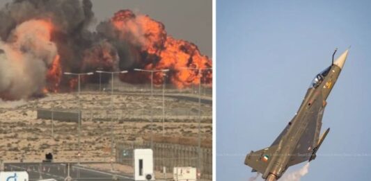accidente Dubai Airshow