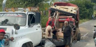 accidente múltiple Bolívar
