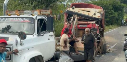 accidente múltiple Bolívar