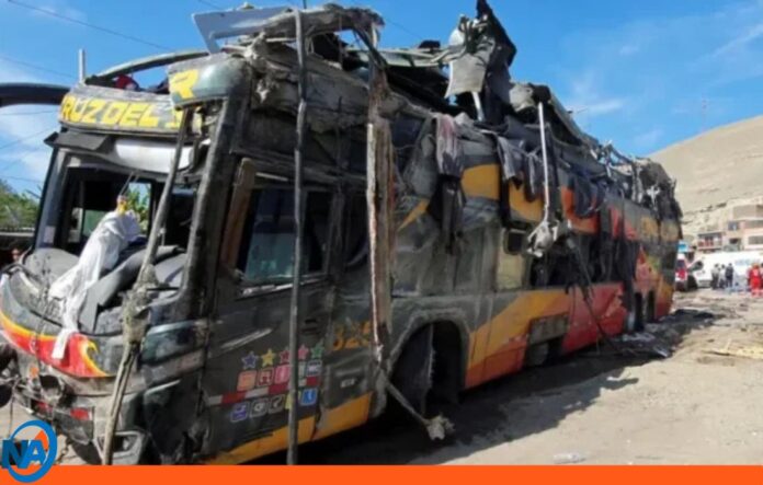 autobús abismo Perú