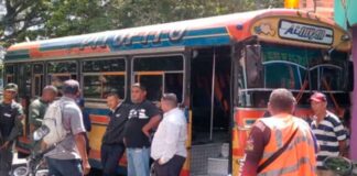 autobús chocó Bejuma