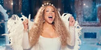 Mariah Carey un ángel en navidad