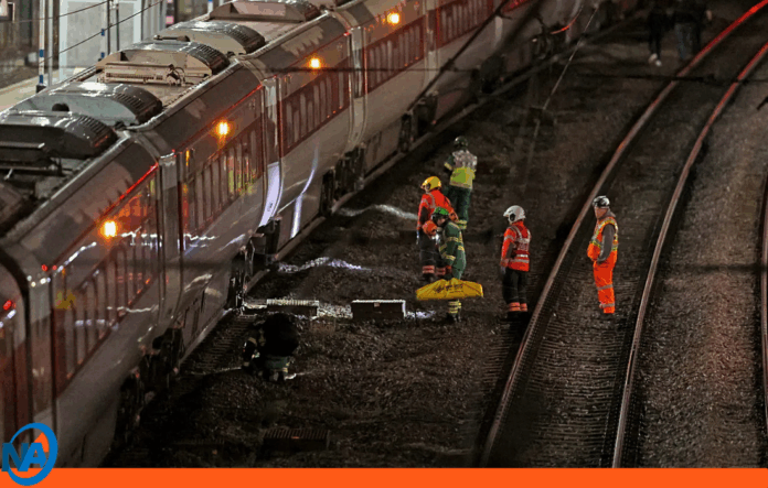 Apuñalamiento en un Tren de Inglaterra