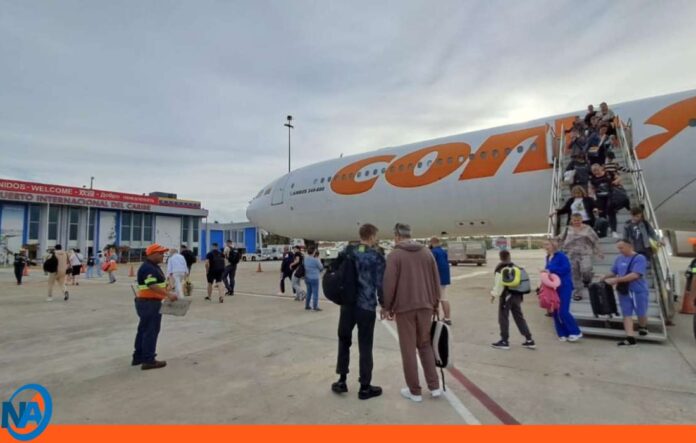 460 turistas rusos arriban a Margarita