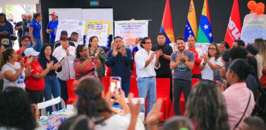 Ministro Saab acompañó Asamblea Patriótica en Guacara