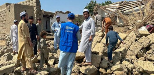 Terremoto sacude en Afganistán