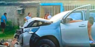 Camioneta impactó en Puerto Cabello