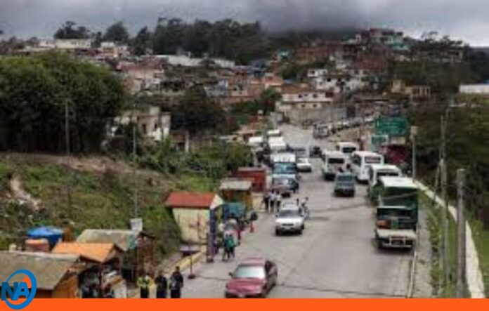siniestro vial en El Junquito siniestro vial en El Junquito